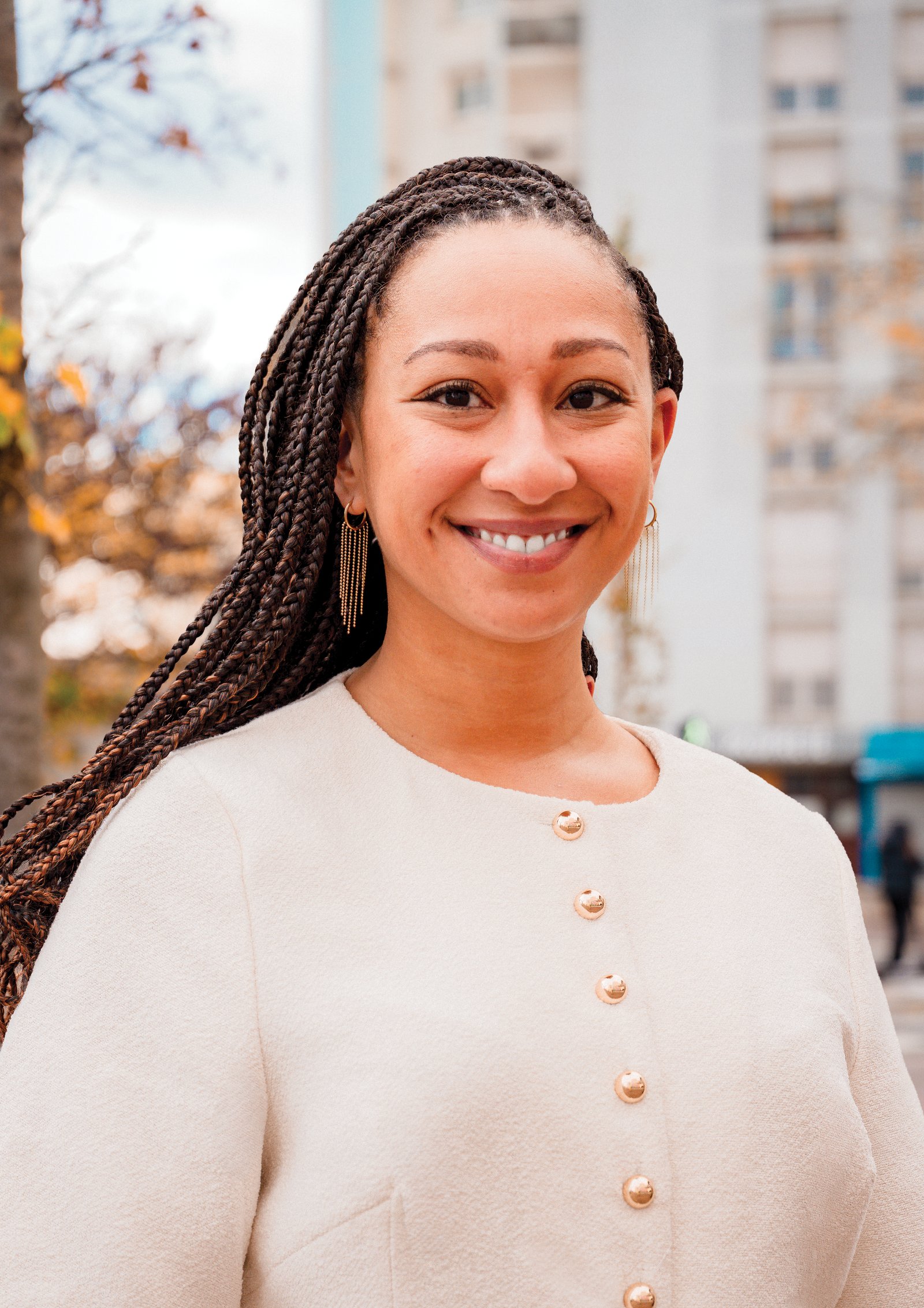 Manon Monmirel, candidate aux élections municipales de Saint-Ouen 2026